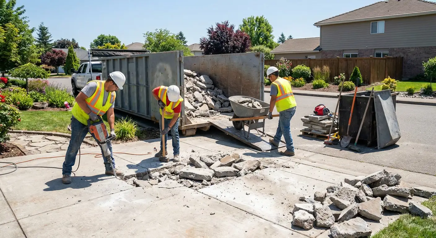 Heavy Hardscape Removal in Ceres, CA