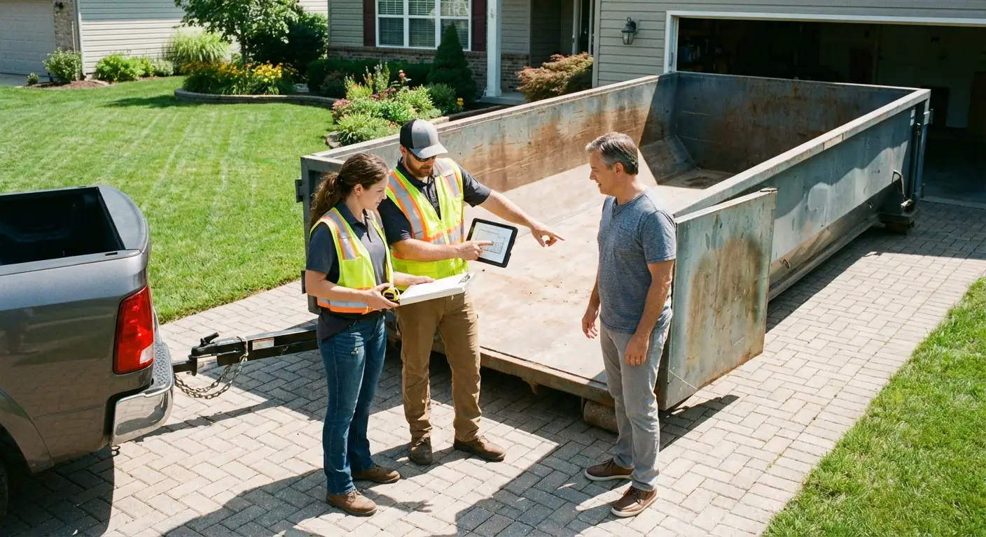 10 Yard Dumpster Rental Process in Ceres, CA