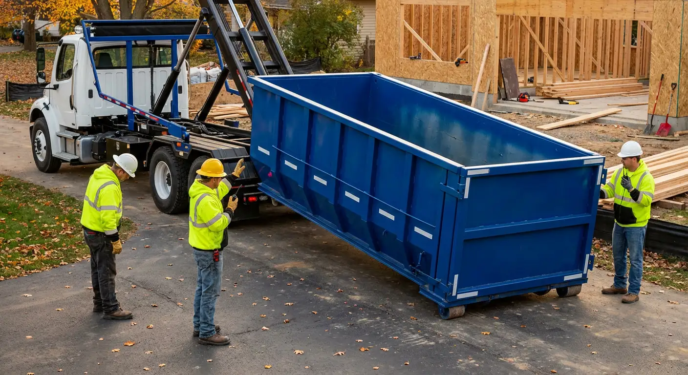 Construction dumpster delivery and waste management in Ceres, CA
